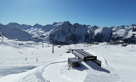 Rendering der neuen Höllbodenbahn Bergstation | © Silvrettaseilbahn AG